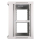 Extralink Szafka wisząca rack 12U 600x450 szara szklane drzwi EX.8598 - 489360 - zdjęcie 4